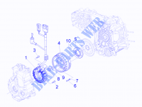 Flywheel magneto for PIAGGIO MP3 ie LT - Sport 2014