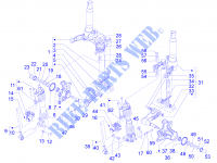 Fork's components (Mingxing) for PIAGGIO MP3 ie LT - Sport 2012