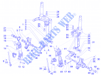 Fork's components (Mingxing) for PIAGGIO MP3 LT BUSINESS - SPORT ABS 2014