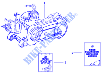 Engine, assembly for PIAGGIO NRG Power DD 2005
