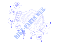 Selectors   Switches   Buttons for PIAGGIO NRG Power DD 2005