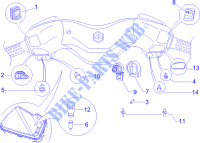 Selectors   Switches   Buttons for PIAGGIO X8 2006
