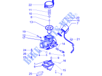 Carburetor's components for PIAGGIO Zip 4T 2007