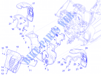 Wheel huosing   Mudguard for GILERA Fuoco 4T-4V ie E3 LT 2014