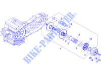 Driven pulley for GILERA Fuoco E3 2013