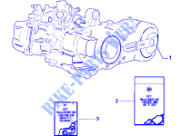 Engine, assembly for GILERA Fuoco E3 2009