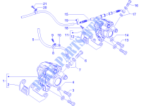 Brakes pipes   Calipers for GILERA Runner ST 4T E3 2015
