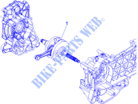 Crankshaft for GILERA Runner ST 4T E3 2015