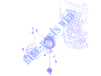 Flywheel magneto for GILERA Runner ST 4T E3 2014