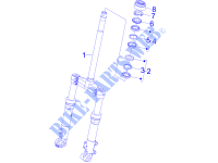 Fork/steering tube   Steering bearing unit for GILERA Runner ST 4T E3 2015