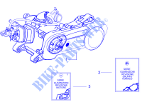 Engine, assembly for GILERA Runner Pure Jet -SC 2005