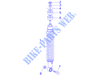 Rear suspension   Shock absorber/s for GILERA Stalker 2011